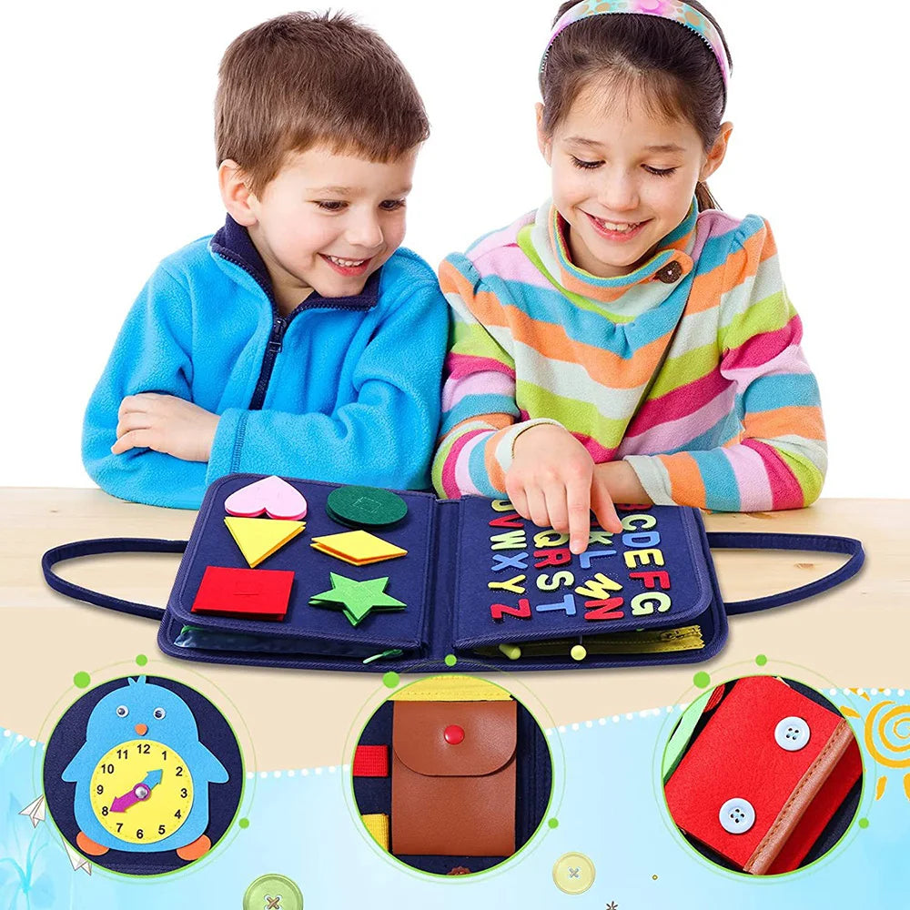 Montessori Board Toy For Fine Motor Skills