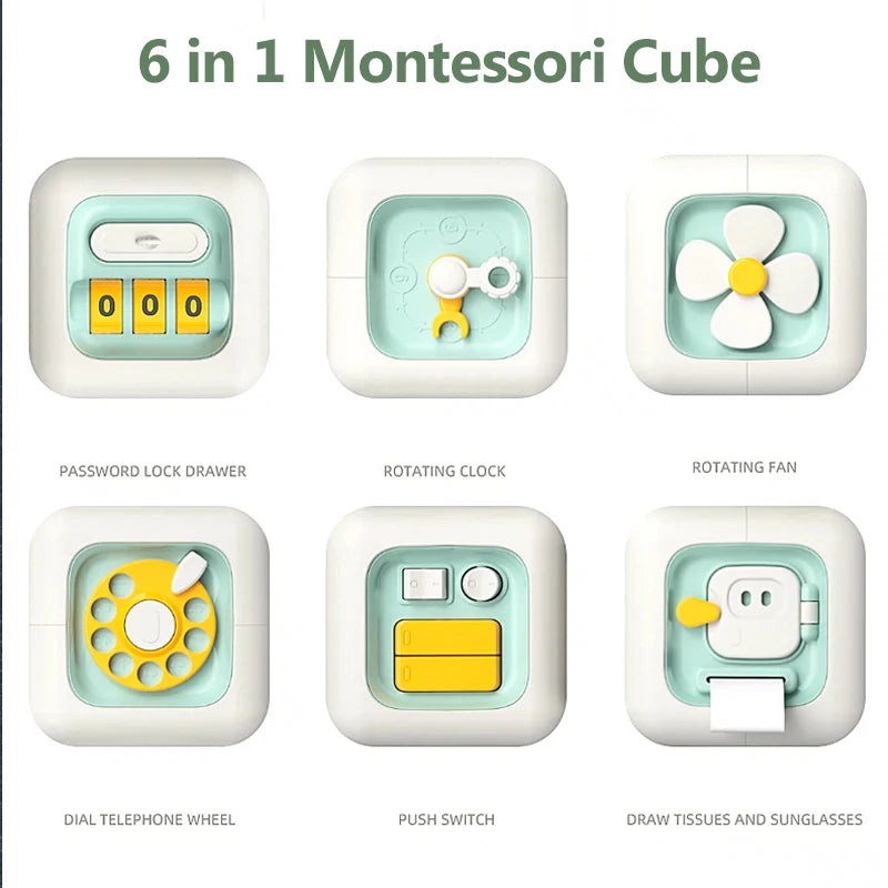 Montessori Cube 6 in 1